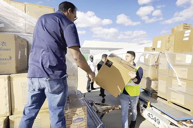 Florida sends two cargo flights, loaded with 85 pallets of donated supplies, to Israel on Oct. 17, 2023. Credit: Florida Governor's Office.