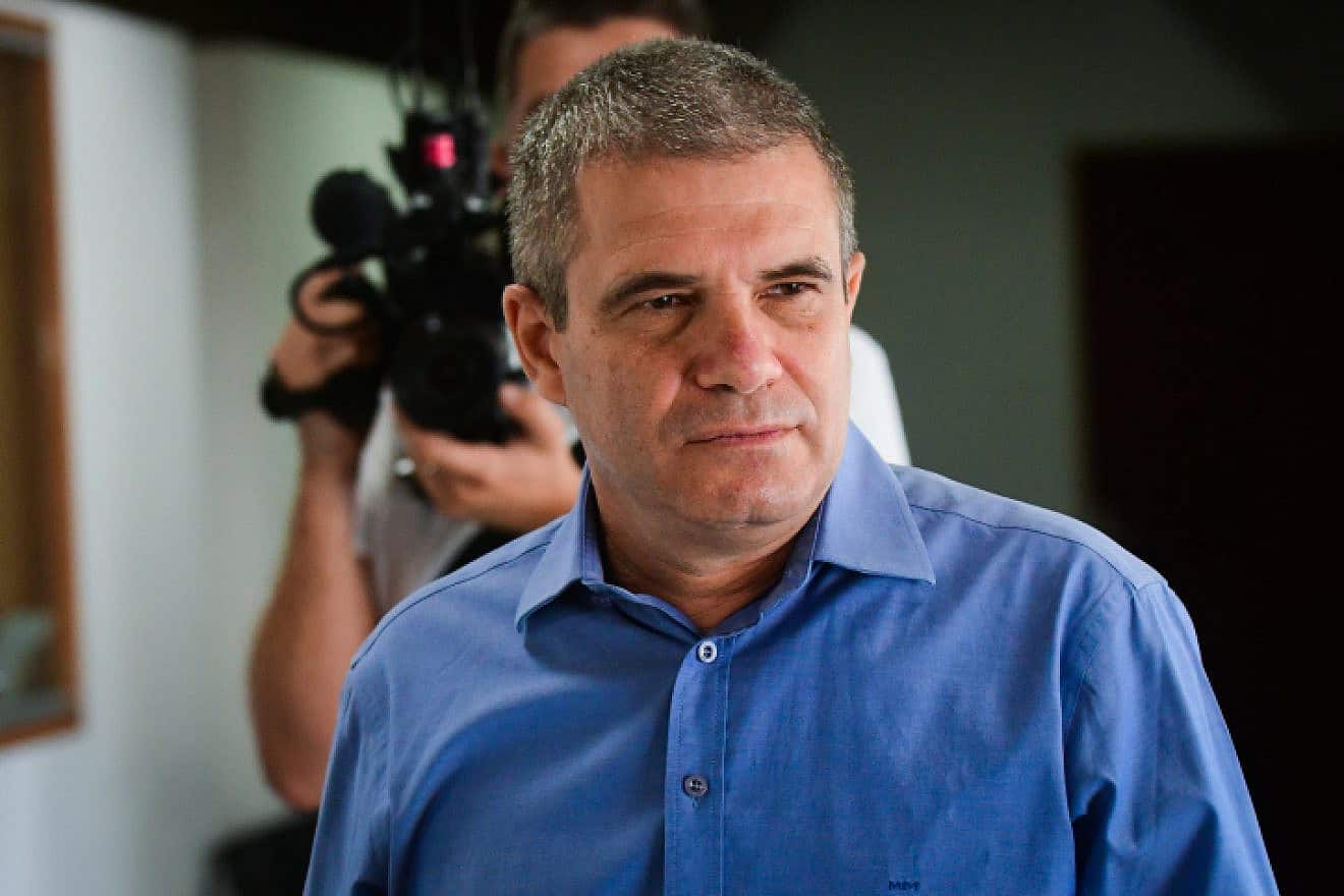 Brig. Gen. (res.) Gal Hirsch in Tel Aviv on Aug. 17, 2022. Photo by Avshalom Sassoni/Flash90.
