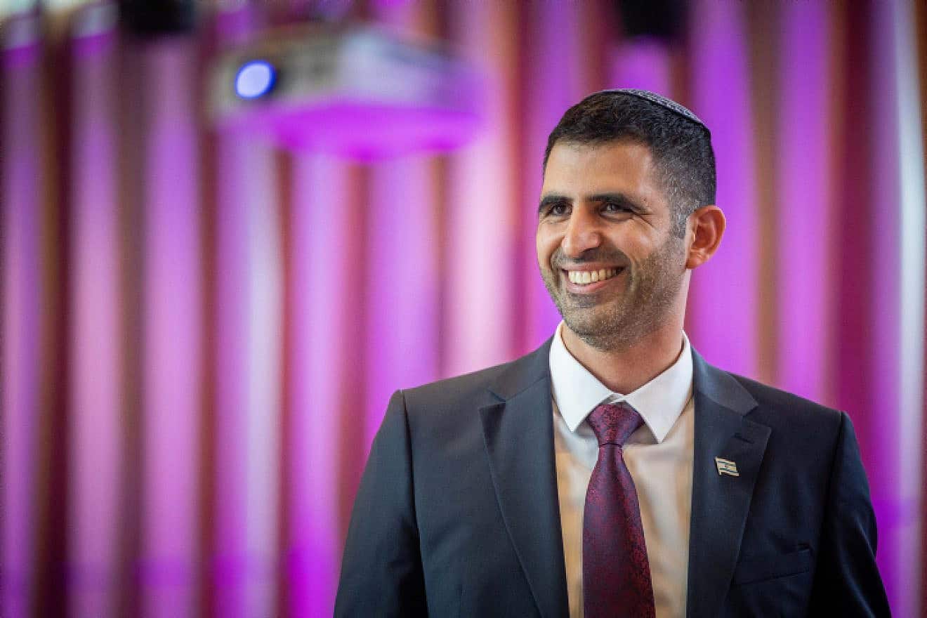 Israeli Minister of Communications Shlomo Karhi in Jerusalem, March 21, 2023. Photo by Yonatan Sindel/Flash90.