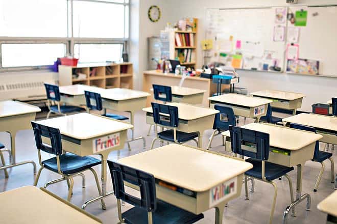 Illustrative image of a classroom. Credit: Lopolo/Shutterstock.