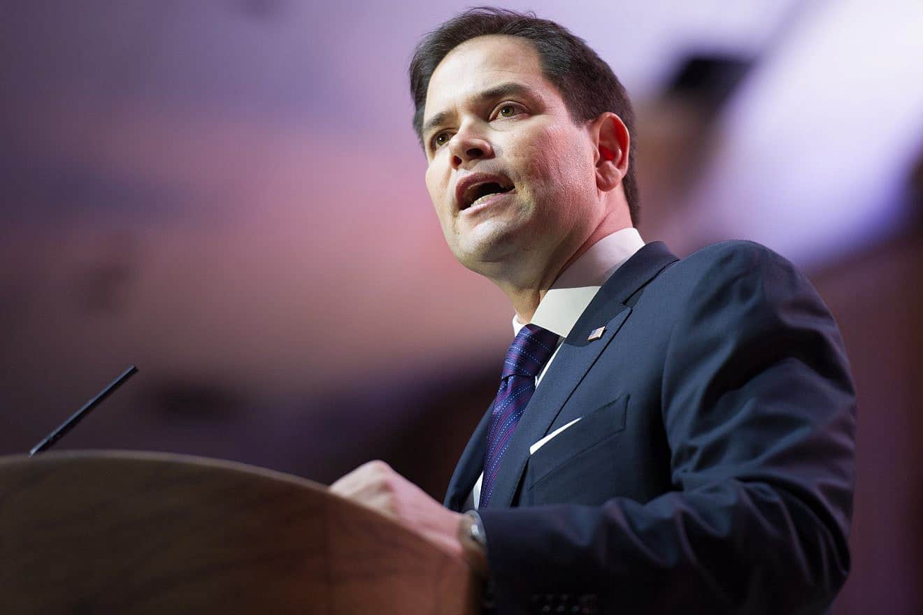 Sen. Marco Rubio speaks at the Conservative Political Action Conference at the National Harbor in Maryland, on March 6, 2014. Credit: Christopher Halloran/Shutterstock.