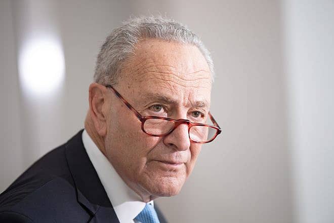 Senate Majority Leader Senator Chuck Schumer (D-N.Y.). Credit: Ron Adar/Shutterstock.
