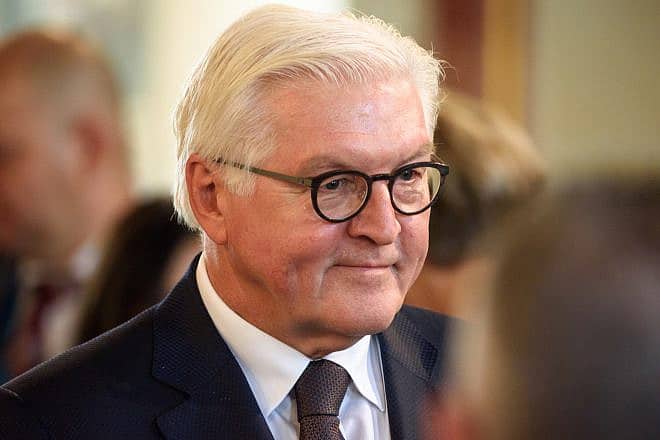 German President Frank-Walter Steinmeier in Latvia in 2018. Credit: Gints Ivuskans/Shutterstock.