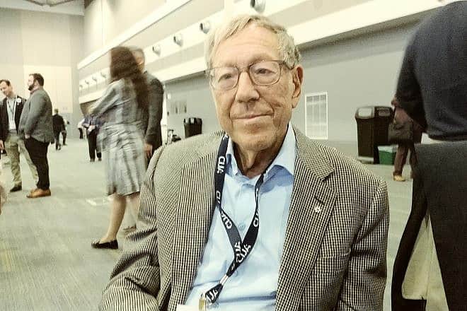 Former Canadian Justice Minister and Attorney General Irwin Cotler. Photo by Dave Gordon.