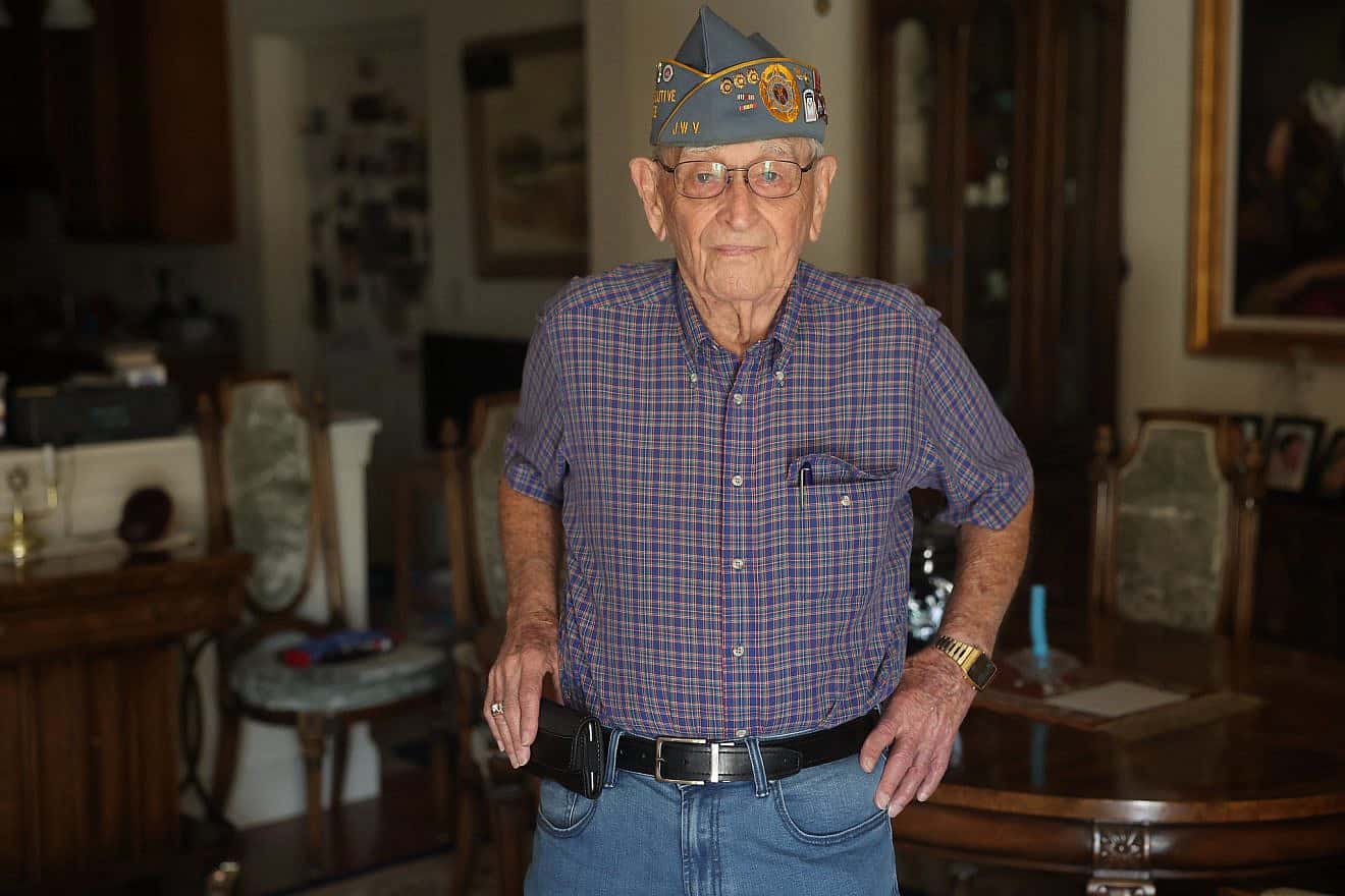 U.S. war veteran Jack Lite. Photo by Bill Motchan.