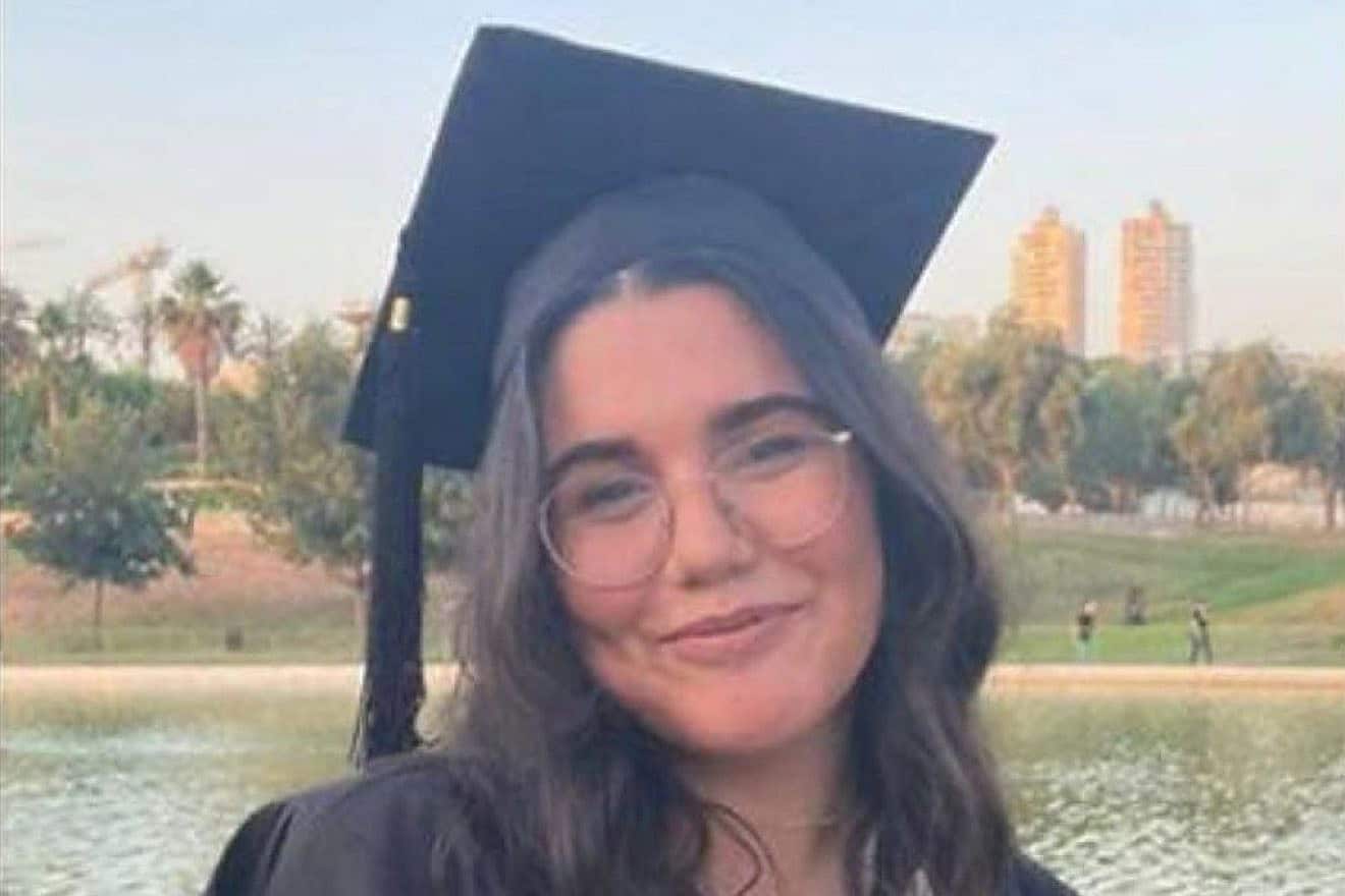 Hostage Cpl. Noa Marciano, 19, of the Israel Defense Forces. Credit: Courtesy.