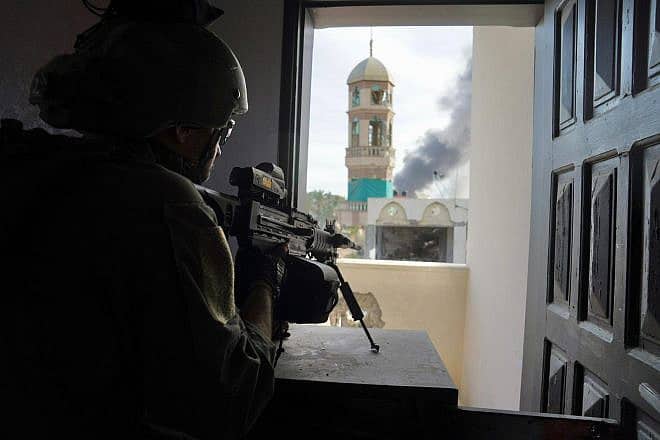 Israeli troops operating in the Hamas-ruled Gaza Strip, Dec. 21, 2023. Credit: IDF.