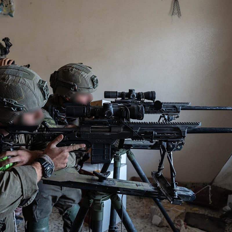 Israeli troops operating in the Hamas-ruled Gaza Strip, Dec. 11, 2023. Credit: IDF.