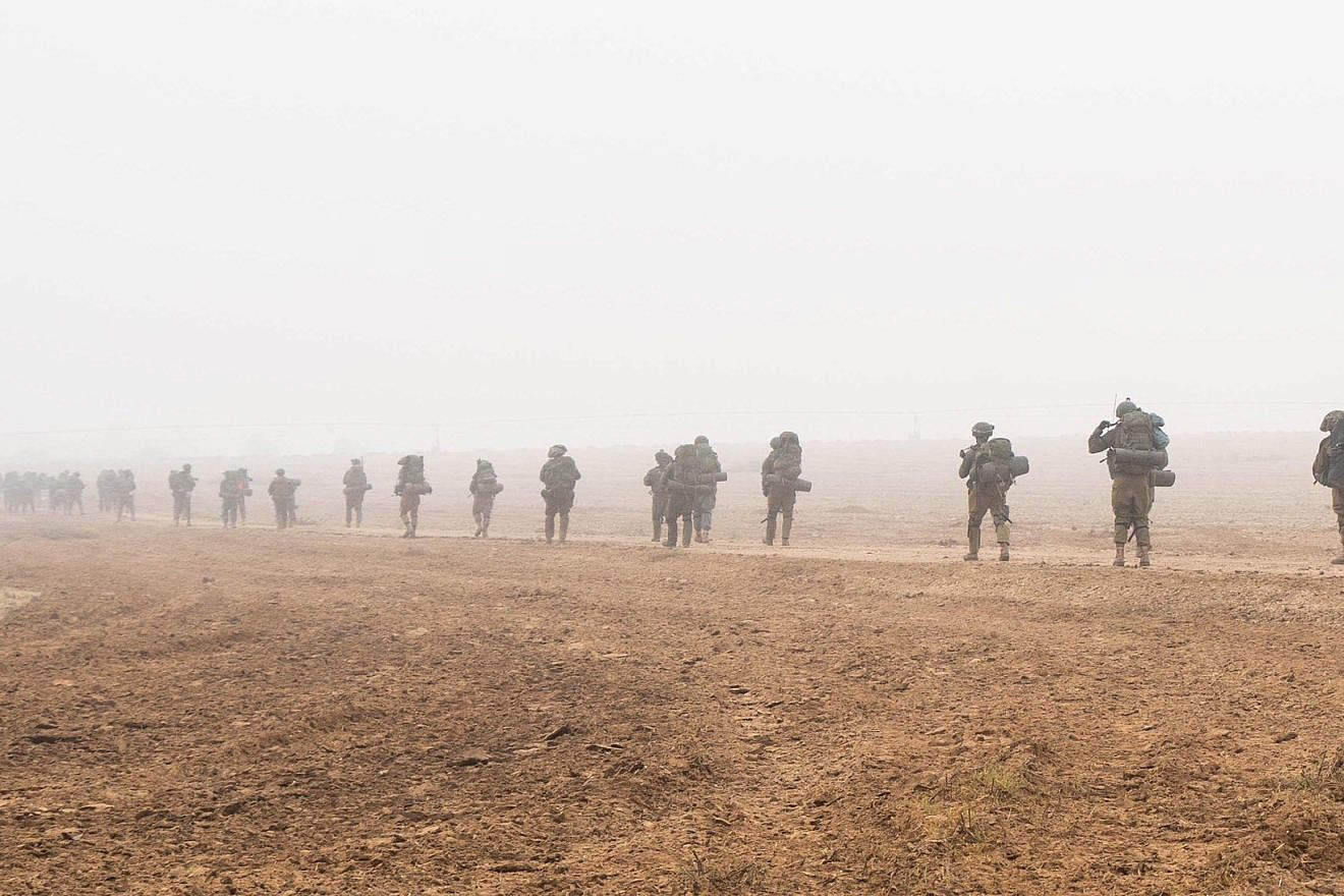 Israel Defense Forces operating in the Hamas-ruled Gaza Strip, Dec. 7, 2023. Credit: IDF.