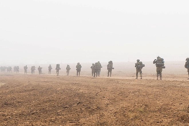 Israel Defense Forces operating in the Hamas-ruled Gaza Strip, Dec. 7, 2023. Credit: IDF.