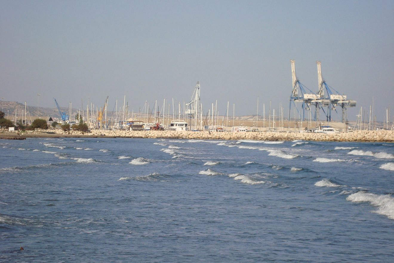 The port of Larnaca in Cyprus. Source: Wikimedia Commons.