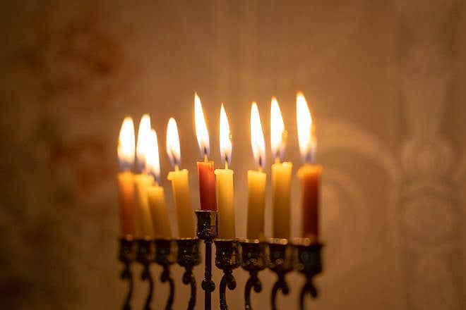 Chanukah menorah. Credit: Cottonbro Studio/Pexels.