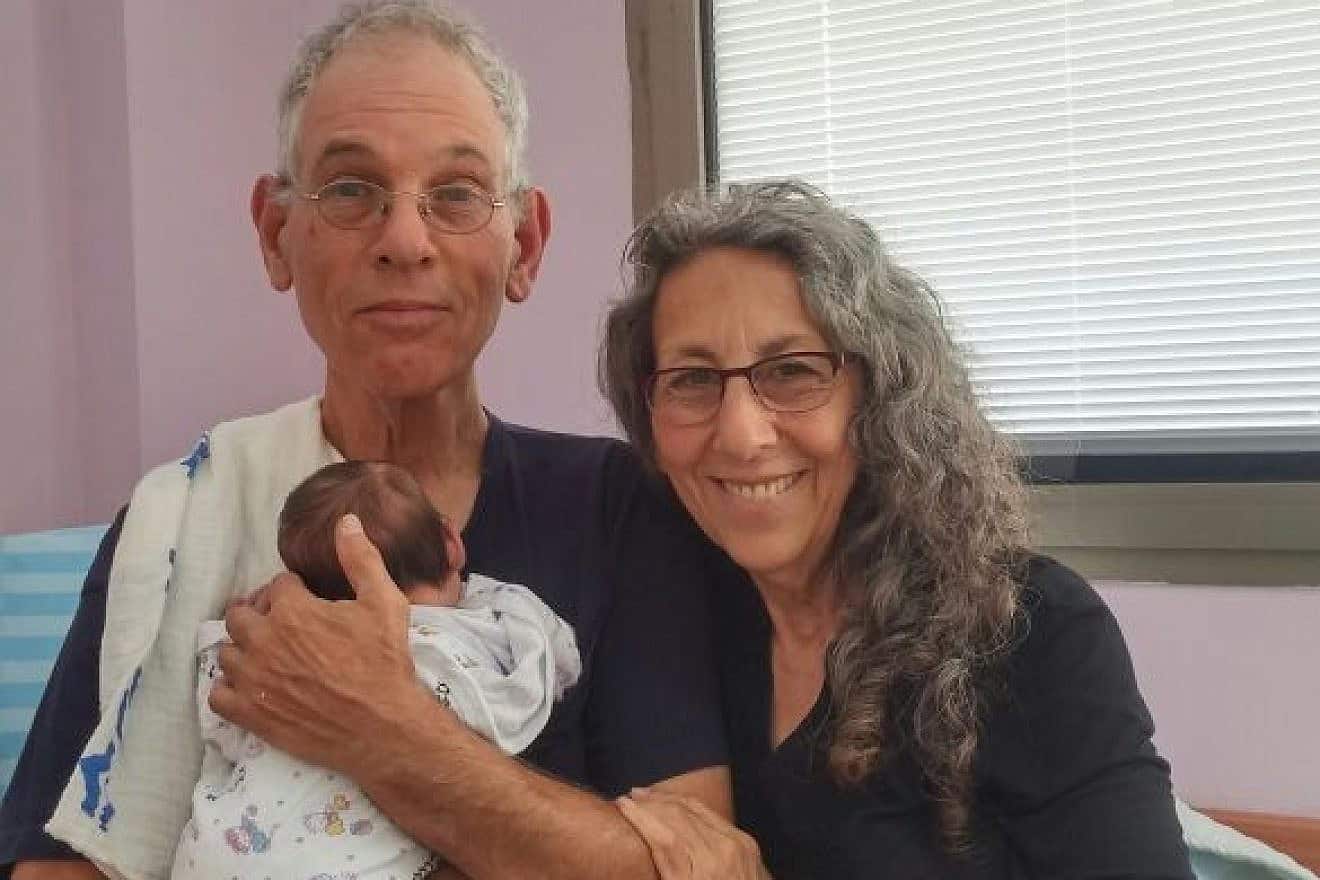 Judi Weinstein Haggai and her husband, Gad. Credit: Courtesy.