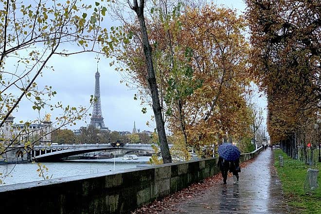 Paris with the Eiffel Tower in the distance. Photo by Menachem Wecker.