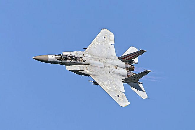 An Israeli Air Force fighter jet, April 26, 2023. Photo by Anthony Hershko/TPS.