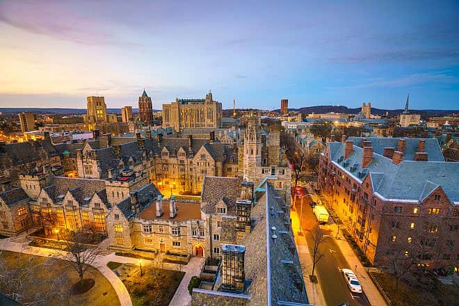 The Yale University campus in New Haven, Conn. Credit: f11photo/Shutterstock.