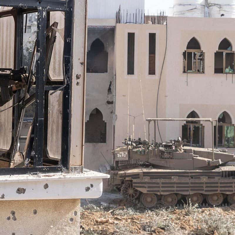 Israeli forces during Gaza ground operations, Jan. 14, 2024. Credit: IDF.