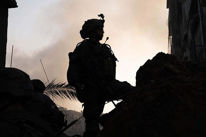 Israeli forces during Gaza ground operations, Jan. 9, 2024. Credit: IDF.