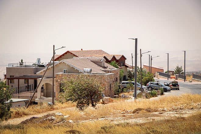 View of the Jewish community of Pnei Kedem in Gush Etzion, June 14, 2021. Photo by Gershon Elinson/Flash90.