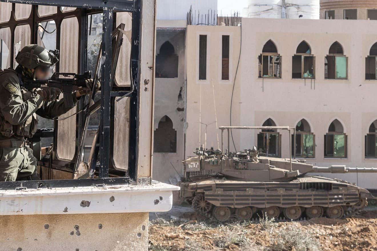 IDF soldiers during Gaza ground operations on Jan. 14, 2024. Credit: IDF.