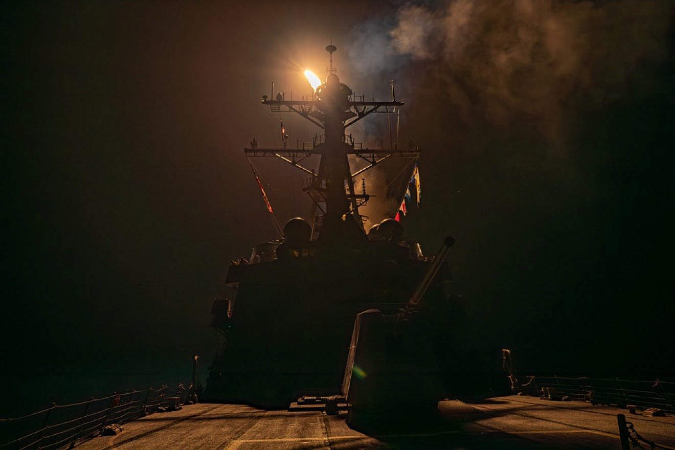 U.S. Central Command forces, in coordination with the U.K. and support from Australia, Canada, the Netherlands and Bahrain, attack Houthi targets in Yemen, Jan. 11, 2023. Credit: X/U.S. Central Command.