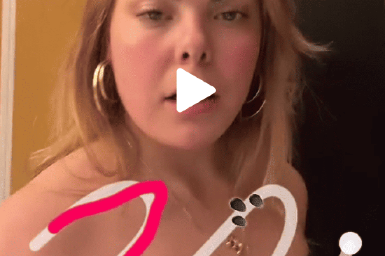 Countess Eloise of Orange-Nassau's Jan. 4, 2024 TikTok video. Source: Screenshot.