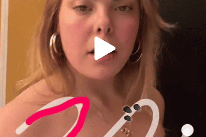 Countess Eloise of Orange-Nassau's Jan. 4, 2024 TikTok video. Source: Screenshot.