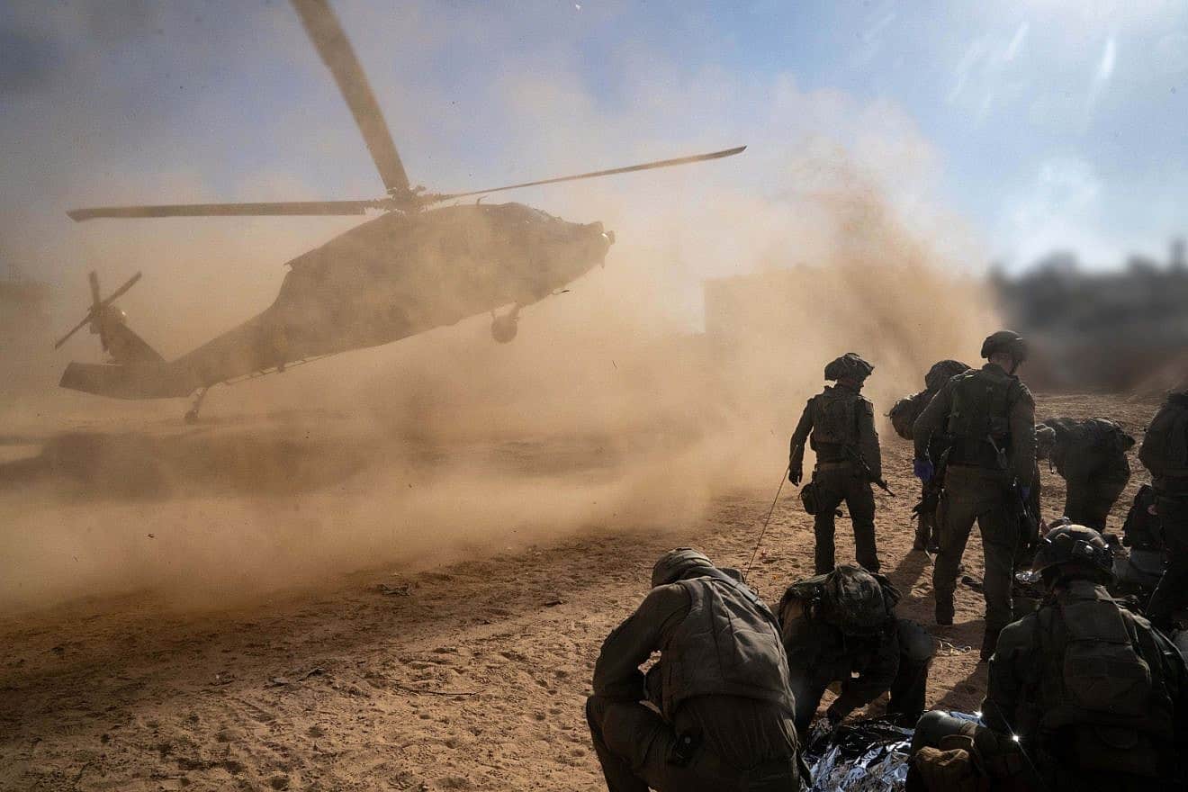 IDF soldiers operating in the Gaza Strip, Jan. 17, 2024. Credit: IDF.