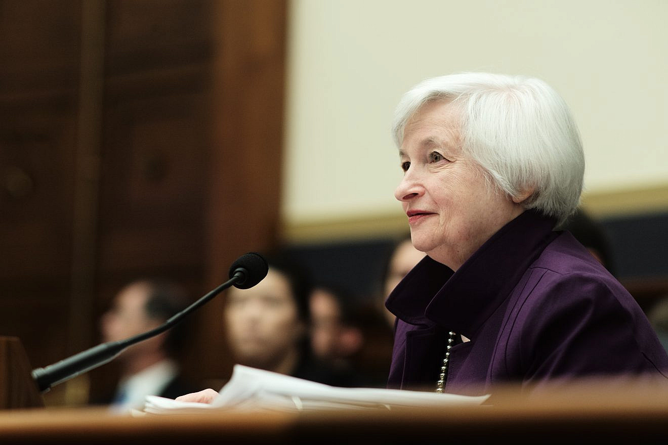Janet Yellen, then chair of the Federal Reserve, testifies before the House Financial Services Committee, Nov. 4, 2015. Credit: Federal Reserve.