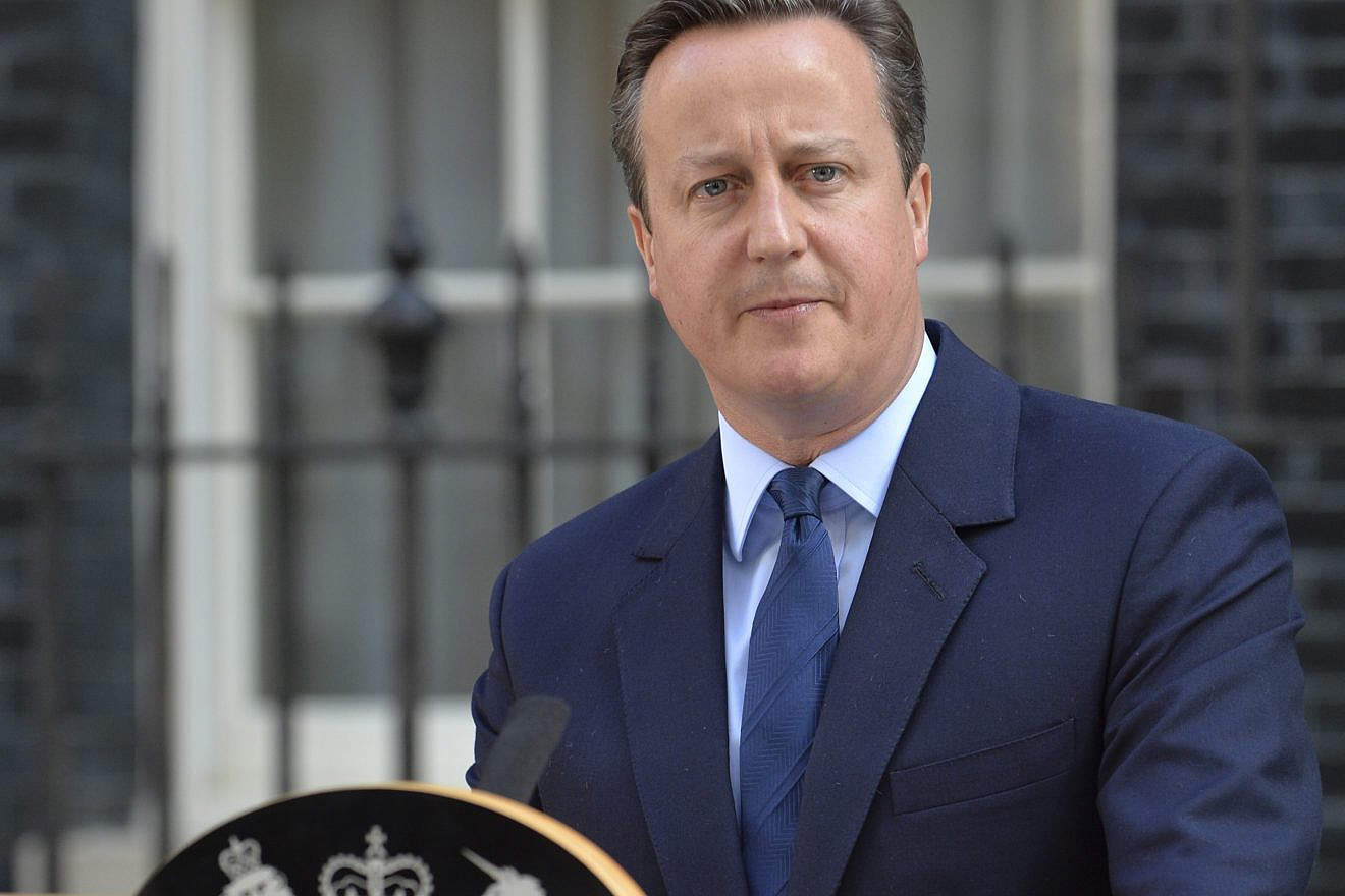 David Cameroon in 2016. Credit: Tom Evans via Wikimedia Commons.