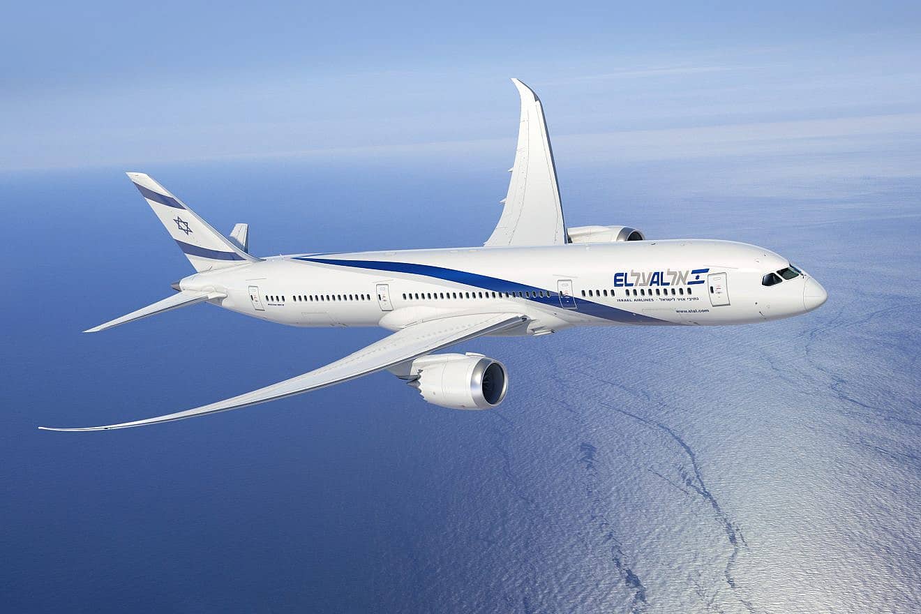 An El Al 787 Dreamliner. Credit: Courtesy.