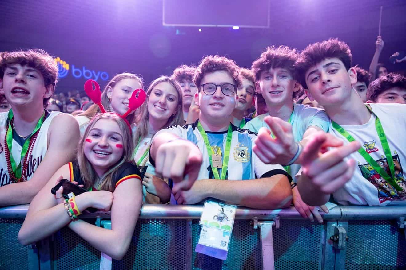 Thousands of Jews attended BBYO's International Convention in Orlando, Fla., from Feb. 15-19, 2024. Credit: Courtesy of BBYO.