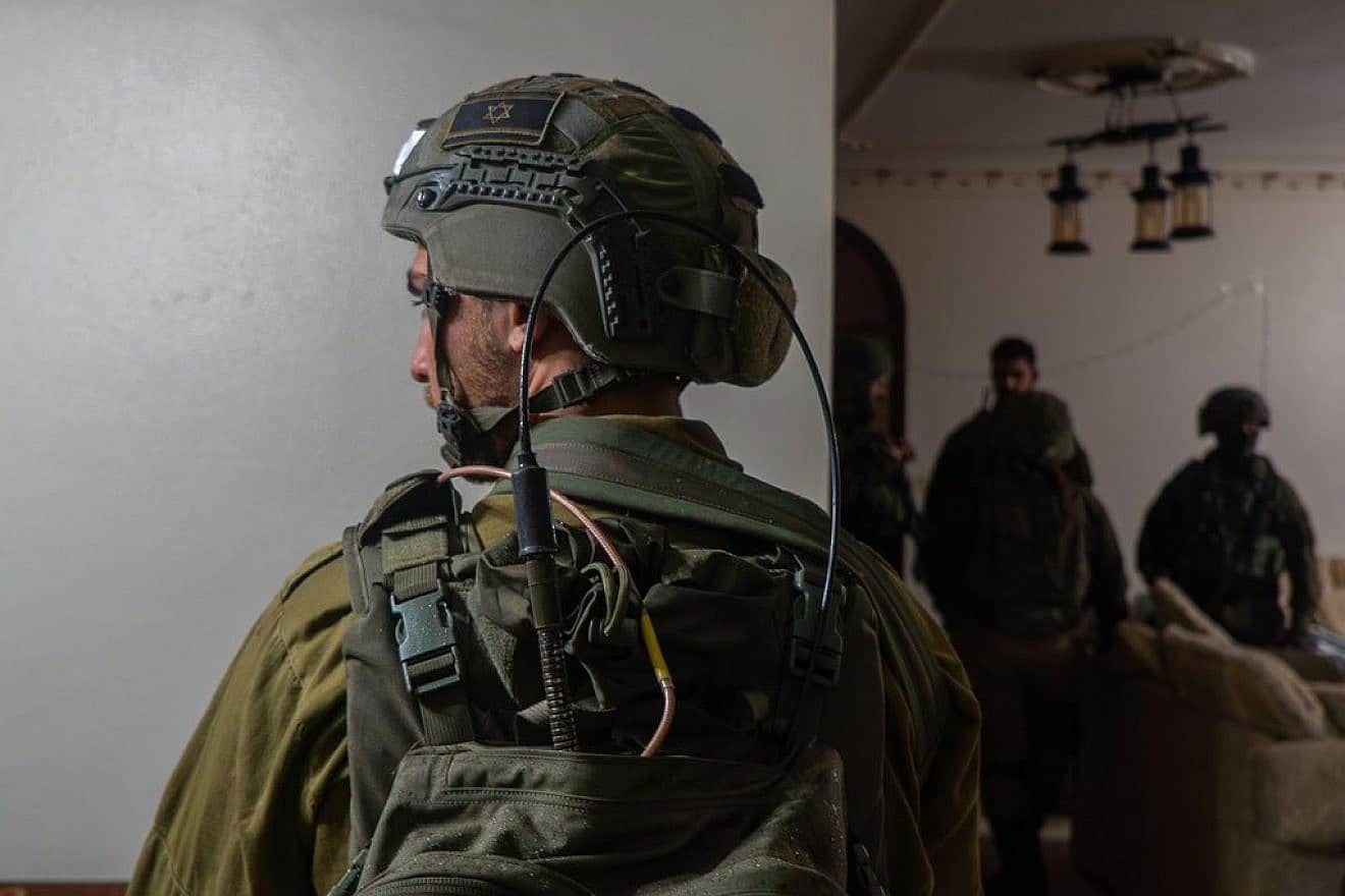 Israeli troops conduct operations in Judea and Samaria, Feb. 17, 2024. Credit: IDF.