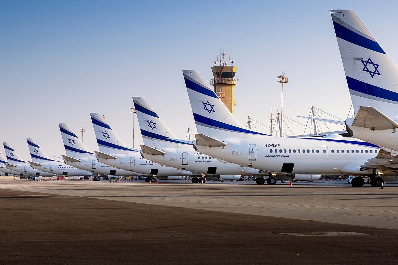 El Al airplanes. Credit: Courtesy.