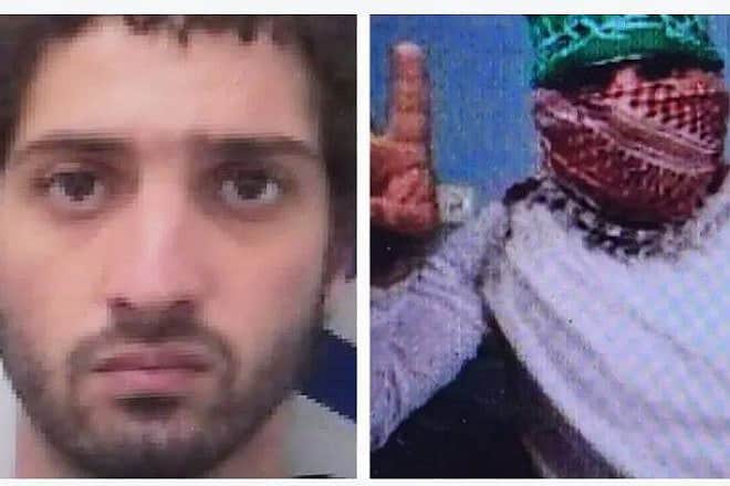 Razi Hamada, 20, was indicted on terror-related charges for throwing a firebomb at a police station in Haifa, Feb. 1, 2024. Credit: TPS.
