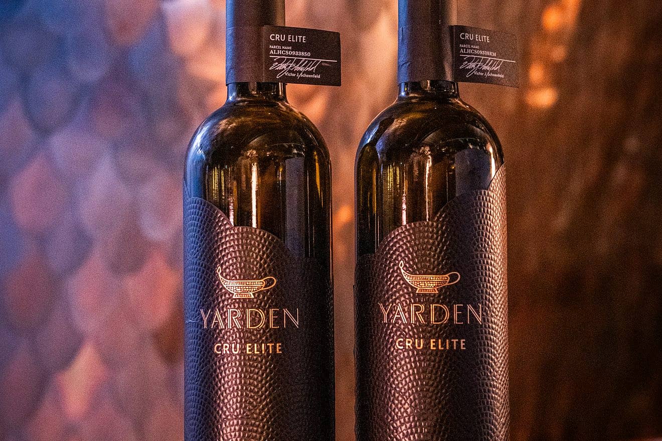 This very limited-edition wine was created to celebrate the 40th anniversary of Golan Heights Winery. Courtesy: Yarden, Inc.