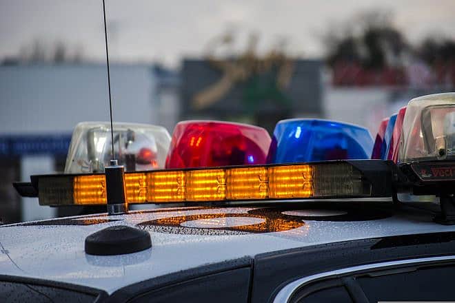 Police car lights. Credit: tevenet/Pixabay.