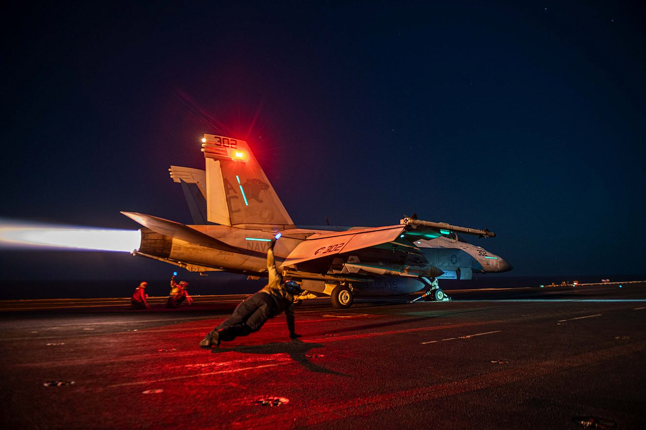 U.S. Central Command forces alongside U.K. Armed Forces struck 18 Houthi targets in Iranian-backed Houthi terrorist-controlled areas of Yemen on Feb. 24, 2024. Credit: Courtesy.