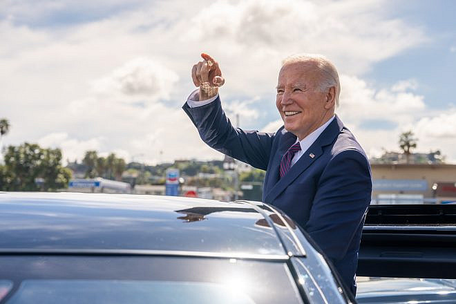 U.S. President Joe Biden in Los Angeles, Calif. on Feb. 21, 2024. Credit: Adam Schultz/White House.
