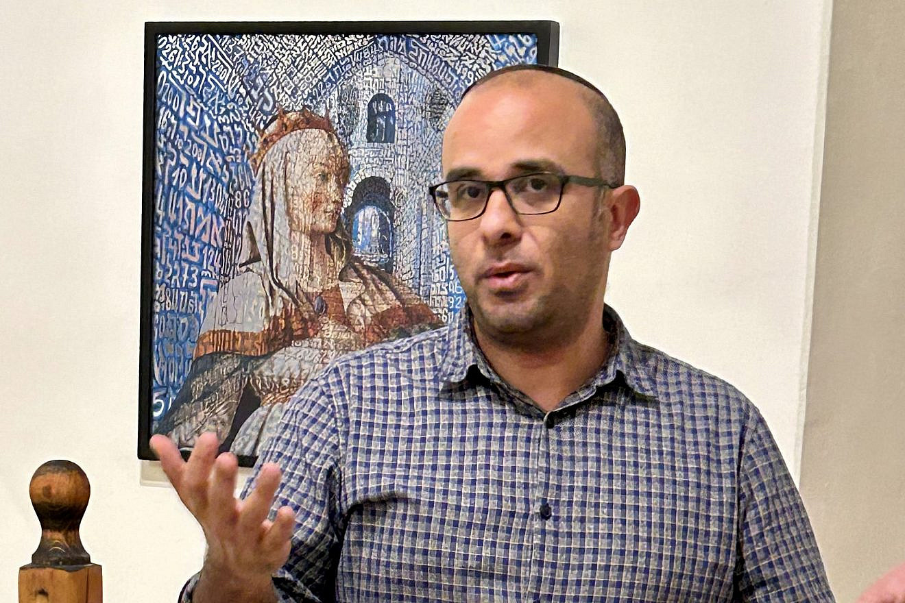 Jerusalem Biennale founder and director Rami Ozeri. Photo: Judy Lash Balint.