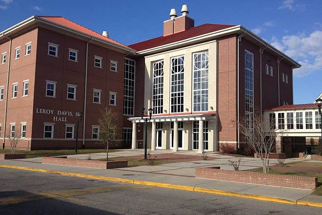 Leroy Davis Sr. Hall at South Carolina State University in Orangeburg, S.C. Credit: Wikimedia Commons.