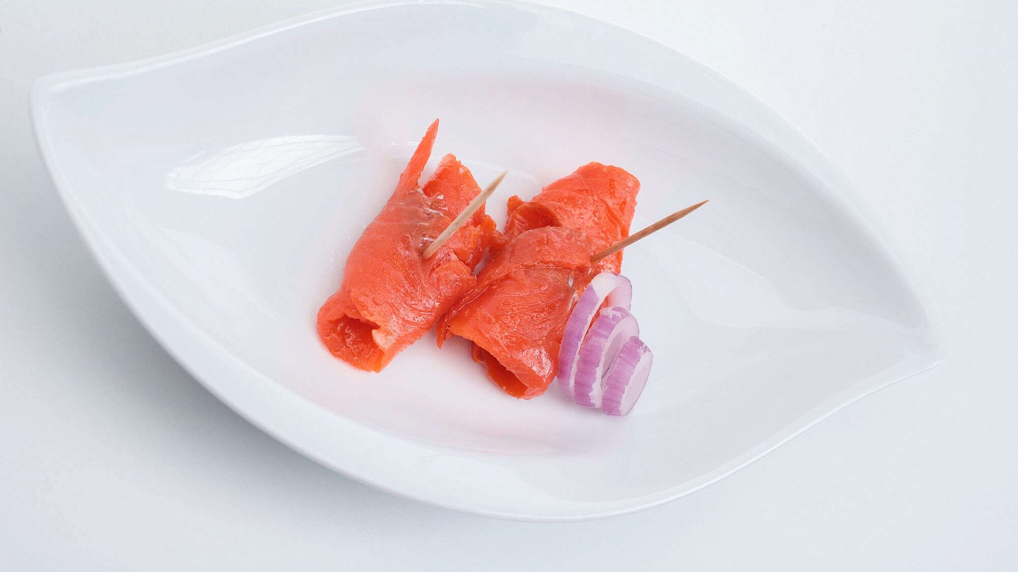Lox on a plate. Credit: White Session/Pixabay.