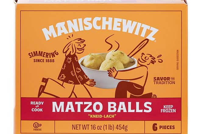 New products and branding from Manischewitz. Credit: Courtesy.