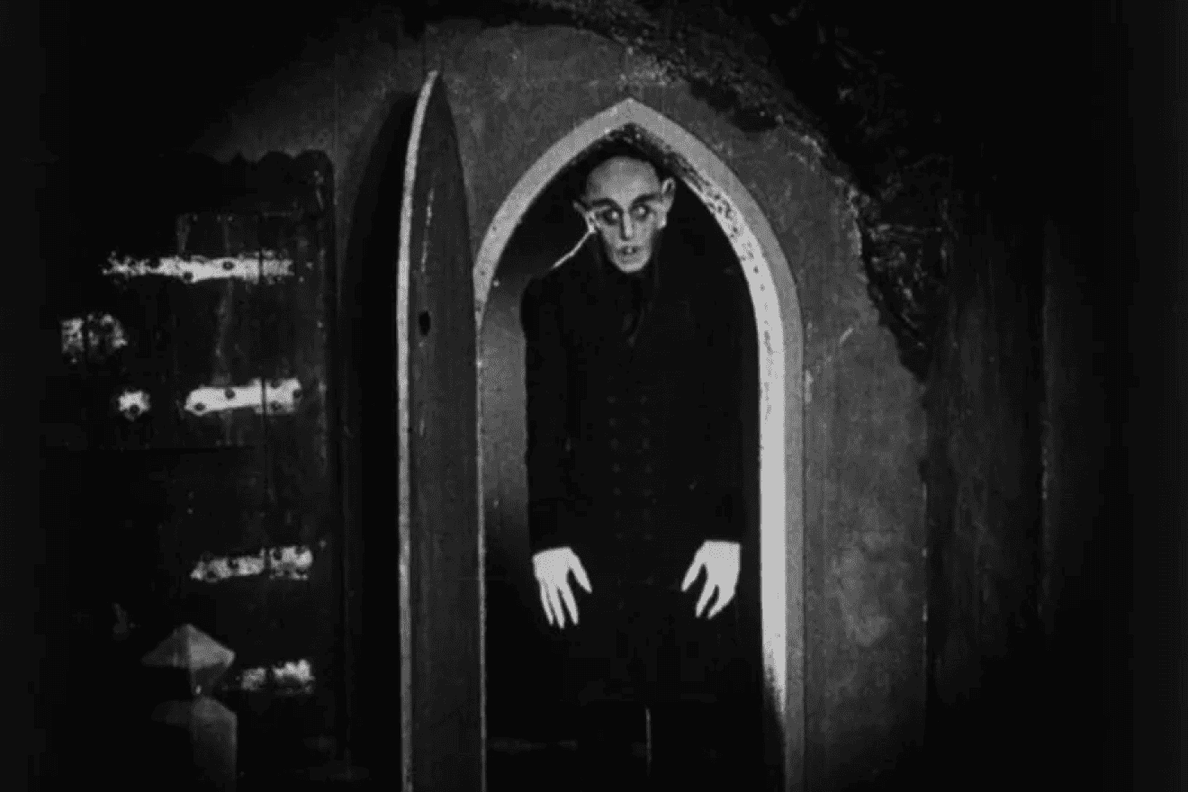 A scene from the 1922 film “Nosferatu,” directed by German film producer and screenwriter Friedrich Wilhelm Murnau. Credit: Prana Film via Wikimedia Commons.