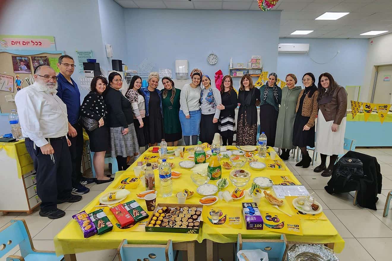 Staff return to the Luxenberg Daycare Center in Sderot, March 2024. Credit: Courtesy.