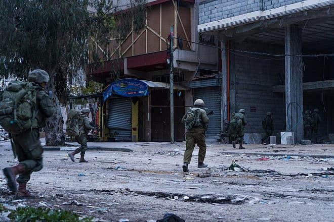 Israeli troops in the Gaza Strip, March 2024. Credit: IDF.