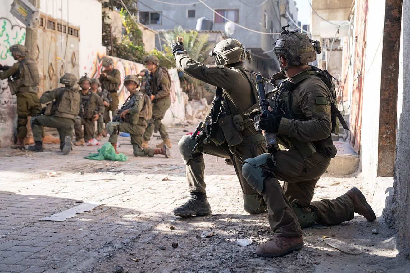 IDF troops operating in the Gaza Strip, March 3, 2024. Credit: IDF.