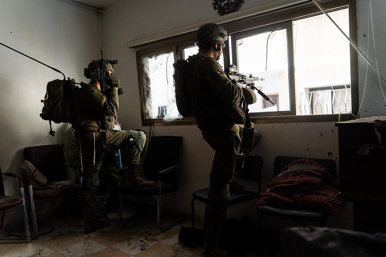 Israel troops active in the Gaza Strip on March 24, 2024. Credit: IDF.