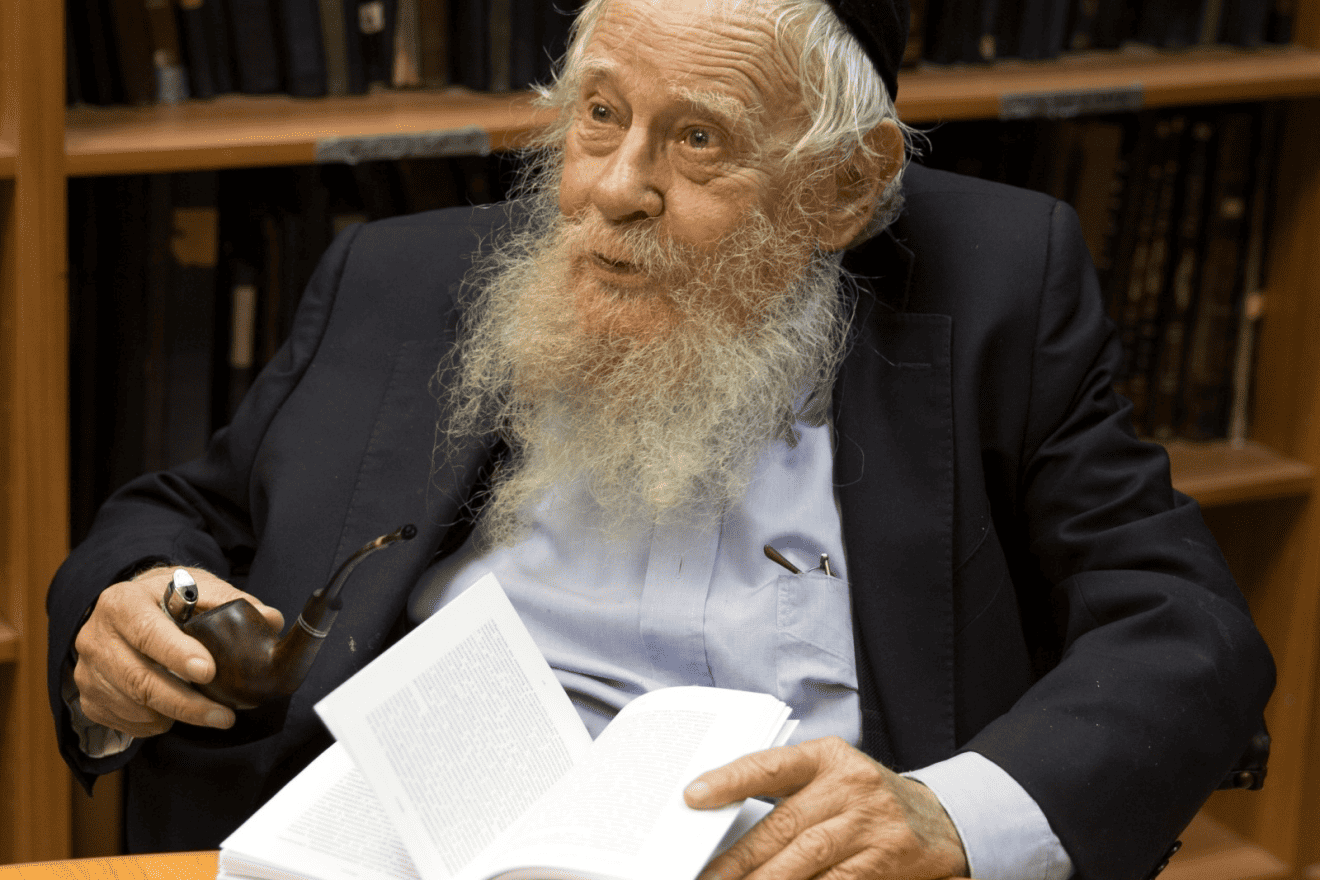 Rabbi Steinzaltz. Credit: Courtesy