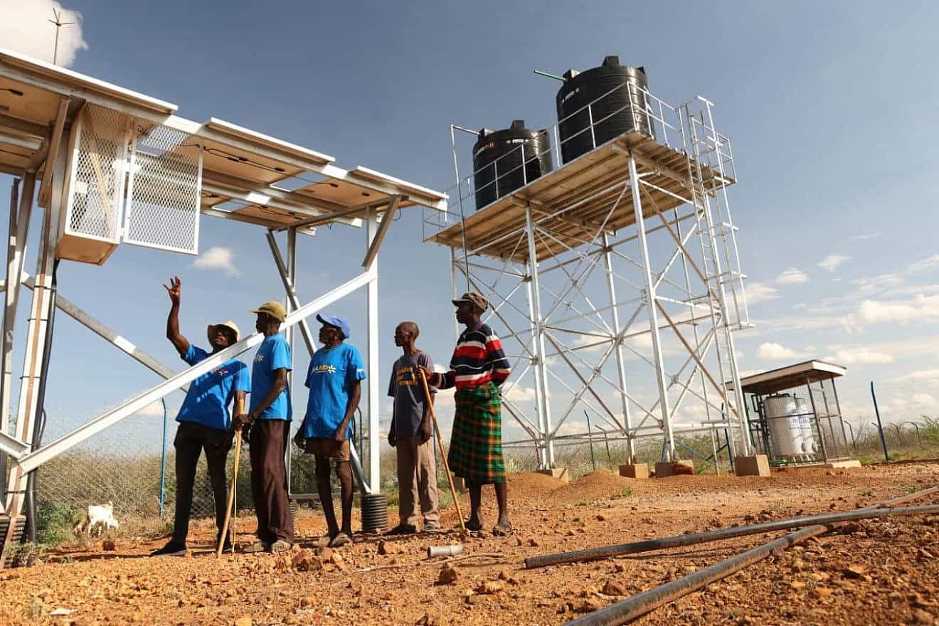 An IsraAID water point in Turkana County, Kenya.                     Photo by Lameck Ododo/IsraAID.